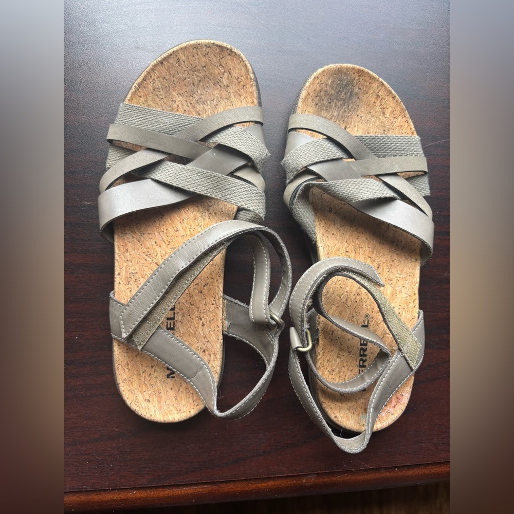Merrell Women's Around Town Arin Backstrap Sandal‎ Expresso Size 6